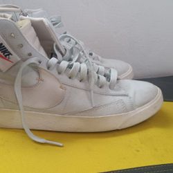 Women's Nike Sneakers Blazer Mid Rebel - Ghost Aqua Size 7.5