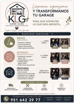 Garage cleaning/Limpieza de garage