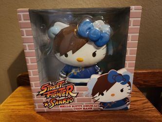 Street Fighter x Sanrio Hello Kitty Chun-Li Coin Bank