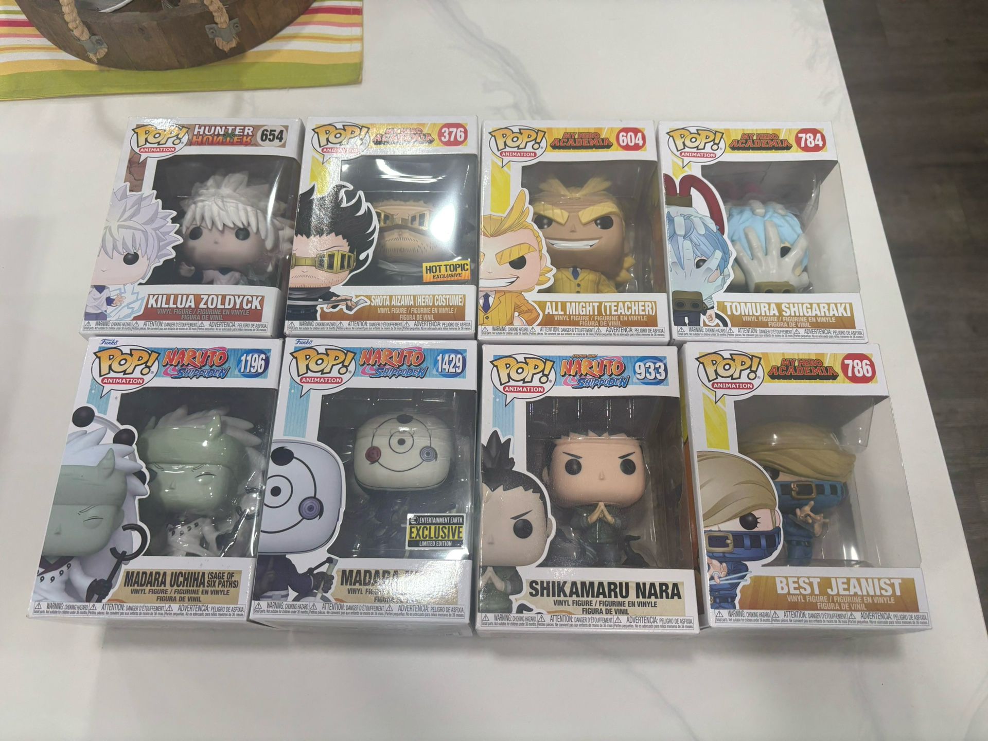 Anime Funko Pops $8 Each