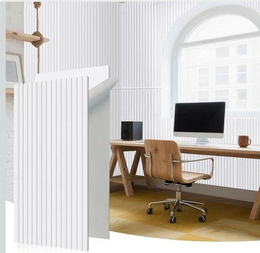 Acoustic Slat Wall Panels Set Of 2