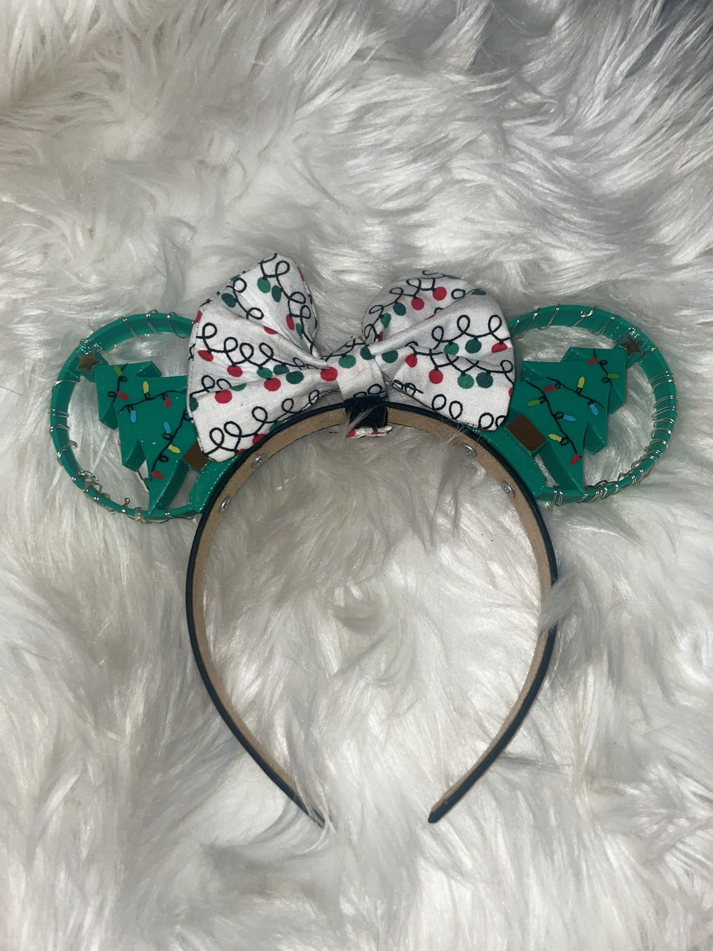 Minnie Mouse Ears With Led Lights Christmas Disney 