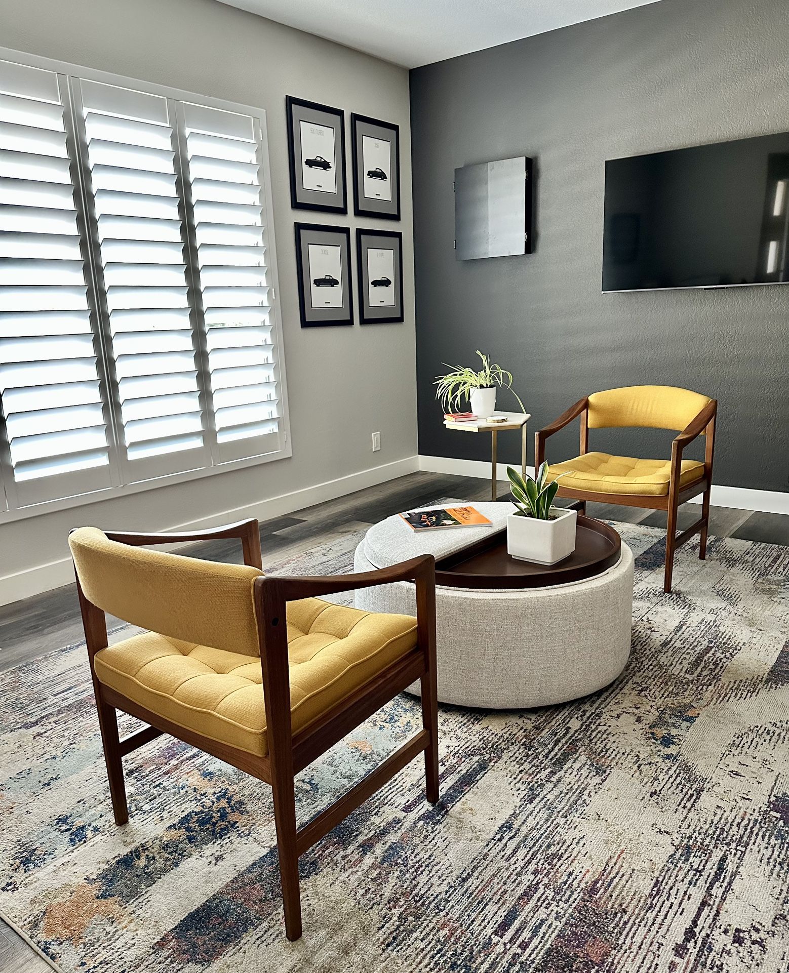 1960s DUX Ray Zimmerman Mid Century Modern Arm Chairs