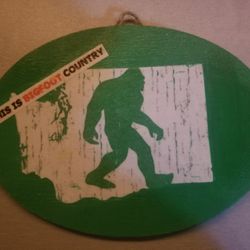 Bigfoot Wall Hanging