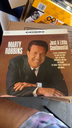 Marty Robbin’s Just a Little Sentimental Vinyl
