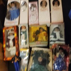 collectible porcelain dollsClassic Treasures Special Edition Collectible Porcelain Doll $30 each $240 For All