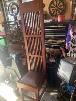 Frank Lloyd Wright Tall Chair