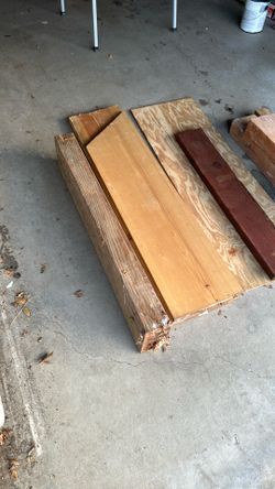 Wood - Free.  First come first served