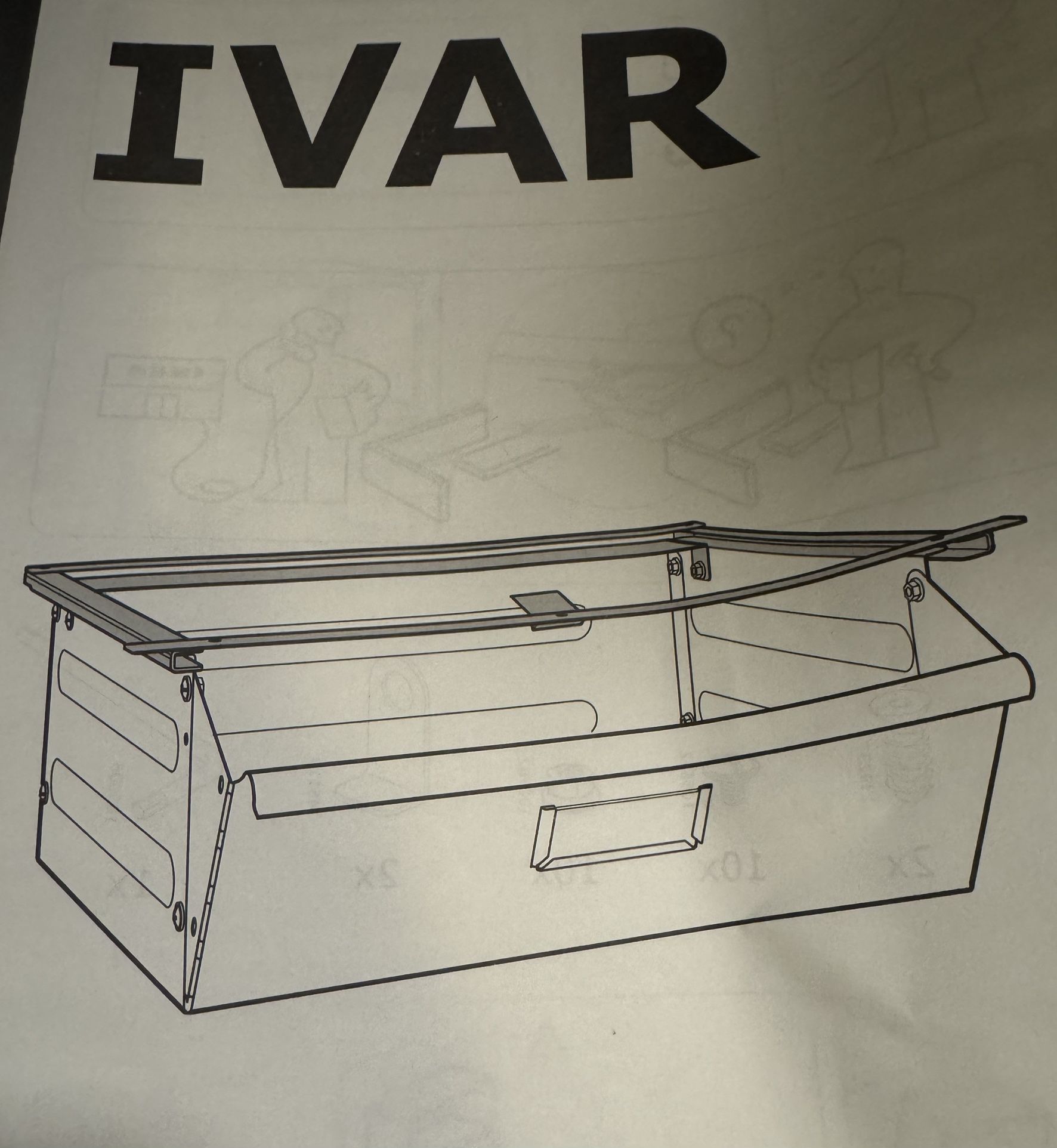UNDER SHELF/DESK DRAWER PULL OUT