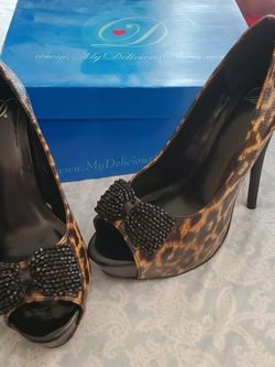 New Tan Cheetah Size 9