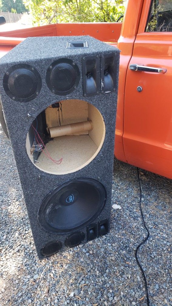 Old School Vintage Mtx Speaker Box 15"