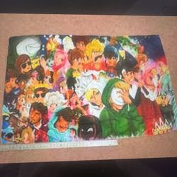 New Minecraft Anime Fabric Room Decor