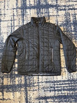 Black Quilted Puffer Jacket