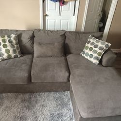 Gray Sectional 