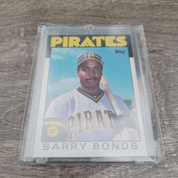 1986 Topps Traded #11T Pittsburgh Pirates Barry Bonds Rookie