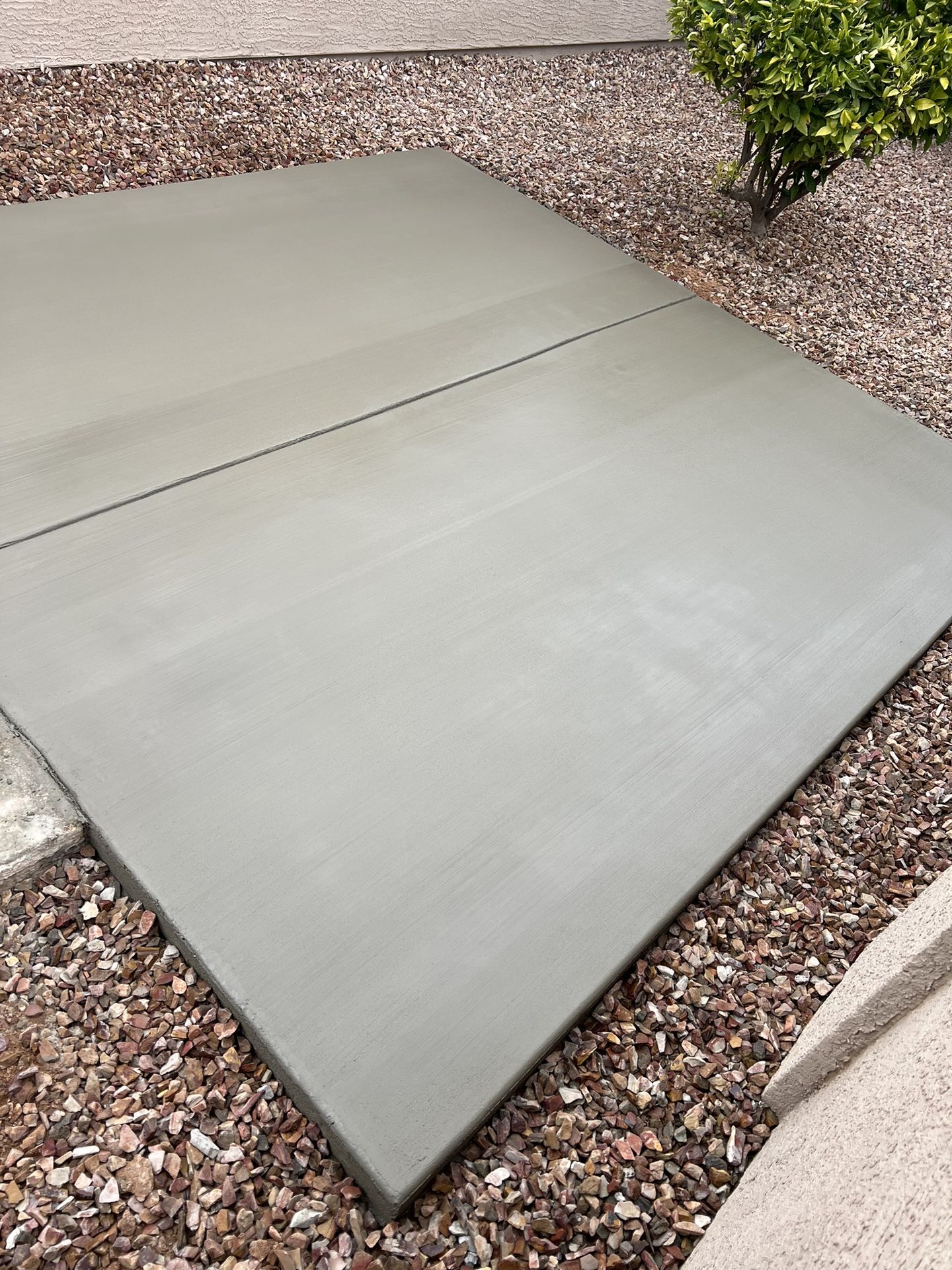 Concrete Pad Hot Tub