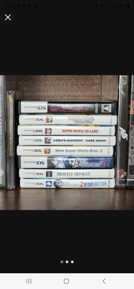 Various Nintendo 3DS Games
