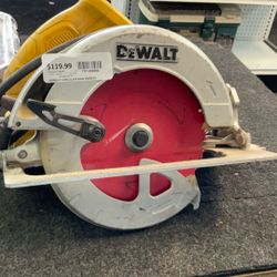 Dewalt Circular Saw  Corded DWE575