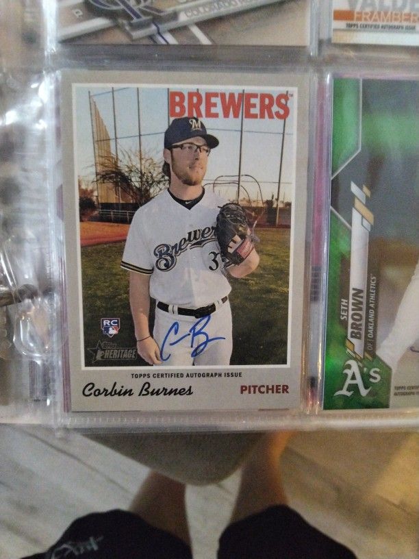 Cy Young Winner In Corbin Burnes And World Series Winners ...May And Franber Valdez