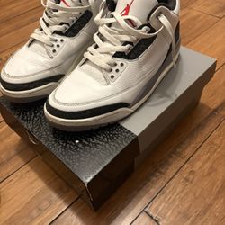 Jordan 3 Red-Cement Grey