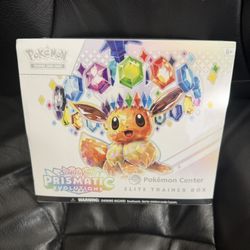 Prismatic Evolutions Pokemon Center ETB