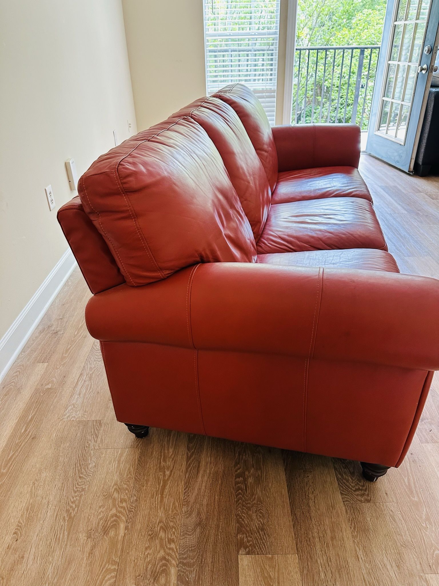 Used 3 Seater Couch for Sale + Beige Color Sofa Cover Free