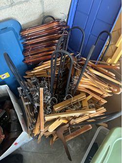 Wooden hangers