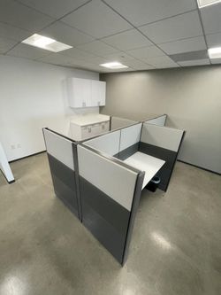 5×2 Ethospace Call Center Stations 54in Tall