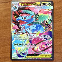 Mega Venusaur Ex 
