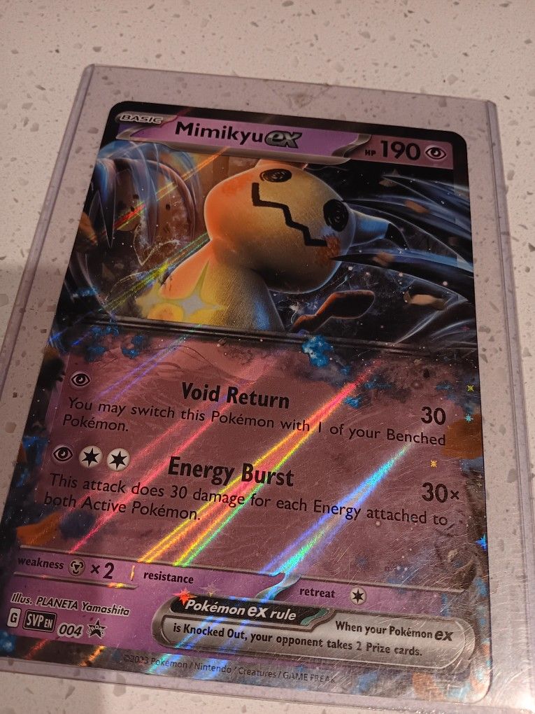 Very Cool! Great Condition. Jumbo Pokémon Card. Asking $5. Please Check Out All My Stuff. Message Me If You're Interested. Thank You