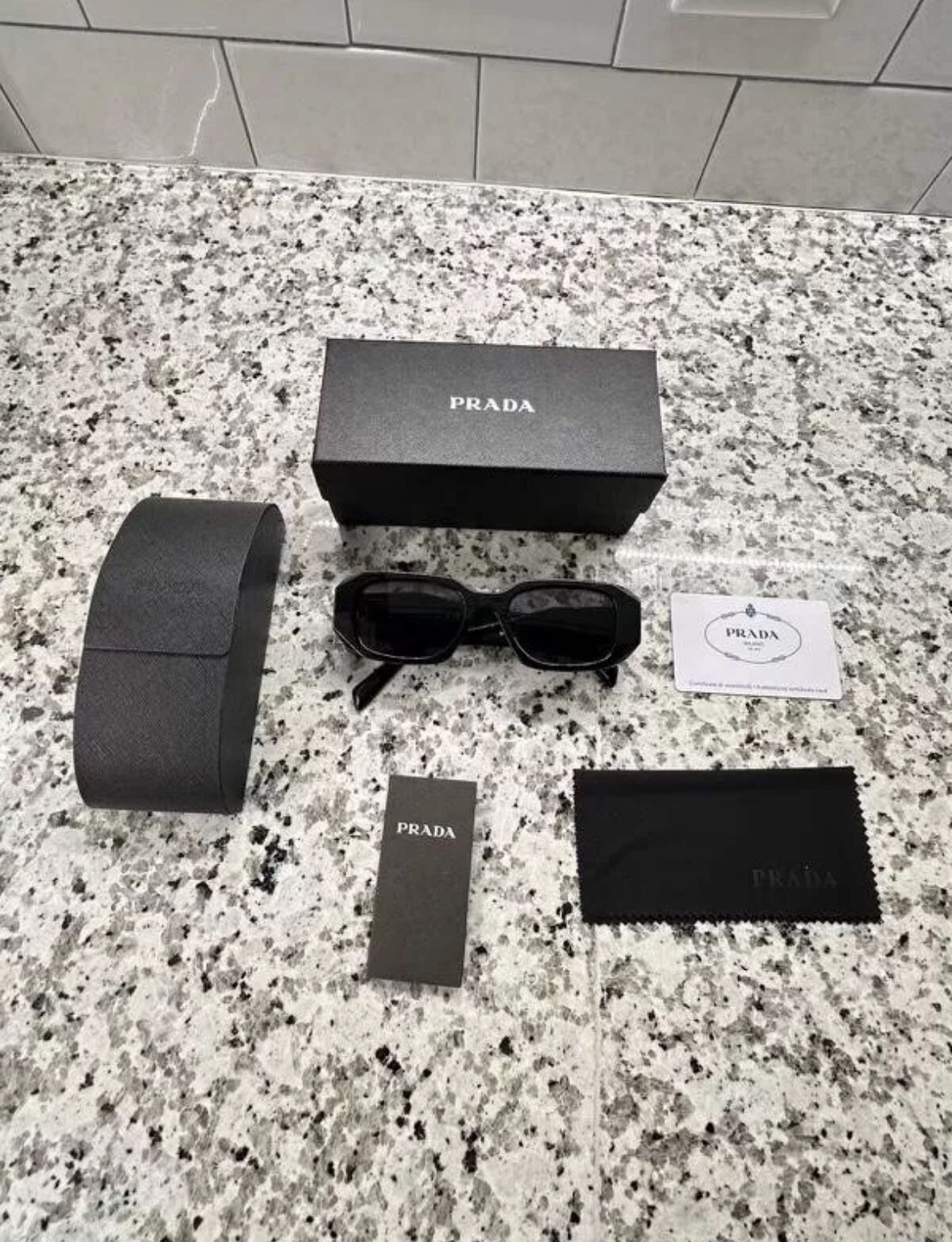 Black Prada Sunglasses