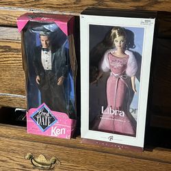 Ken And  Libra Barbie  Dolls 