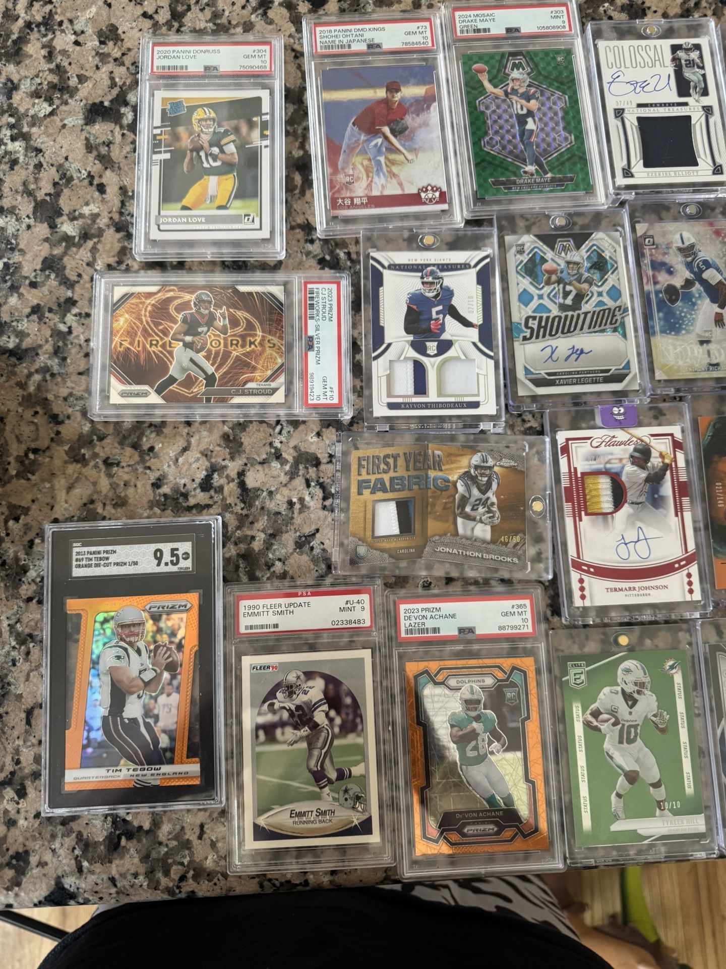 NFL, NBA, MLB Cards