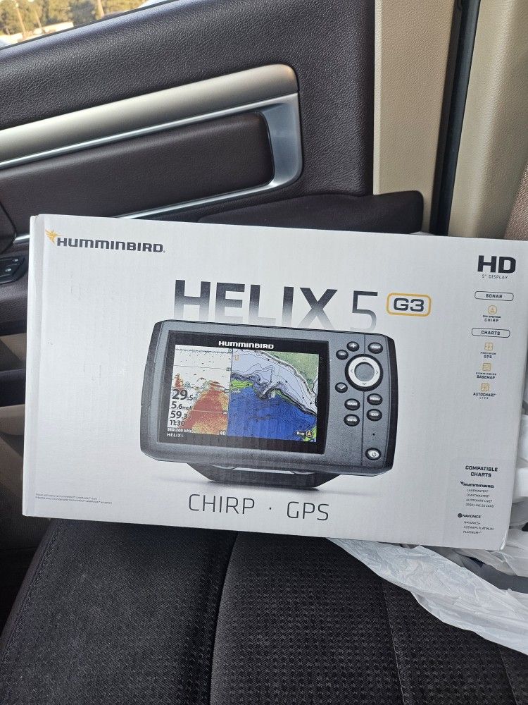 Humminbird Helix 5 Chirp GPS G3 Fish Finder