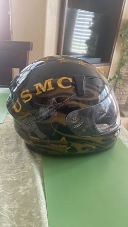 Motorcycle helmet USMC