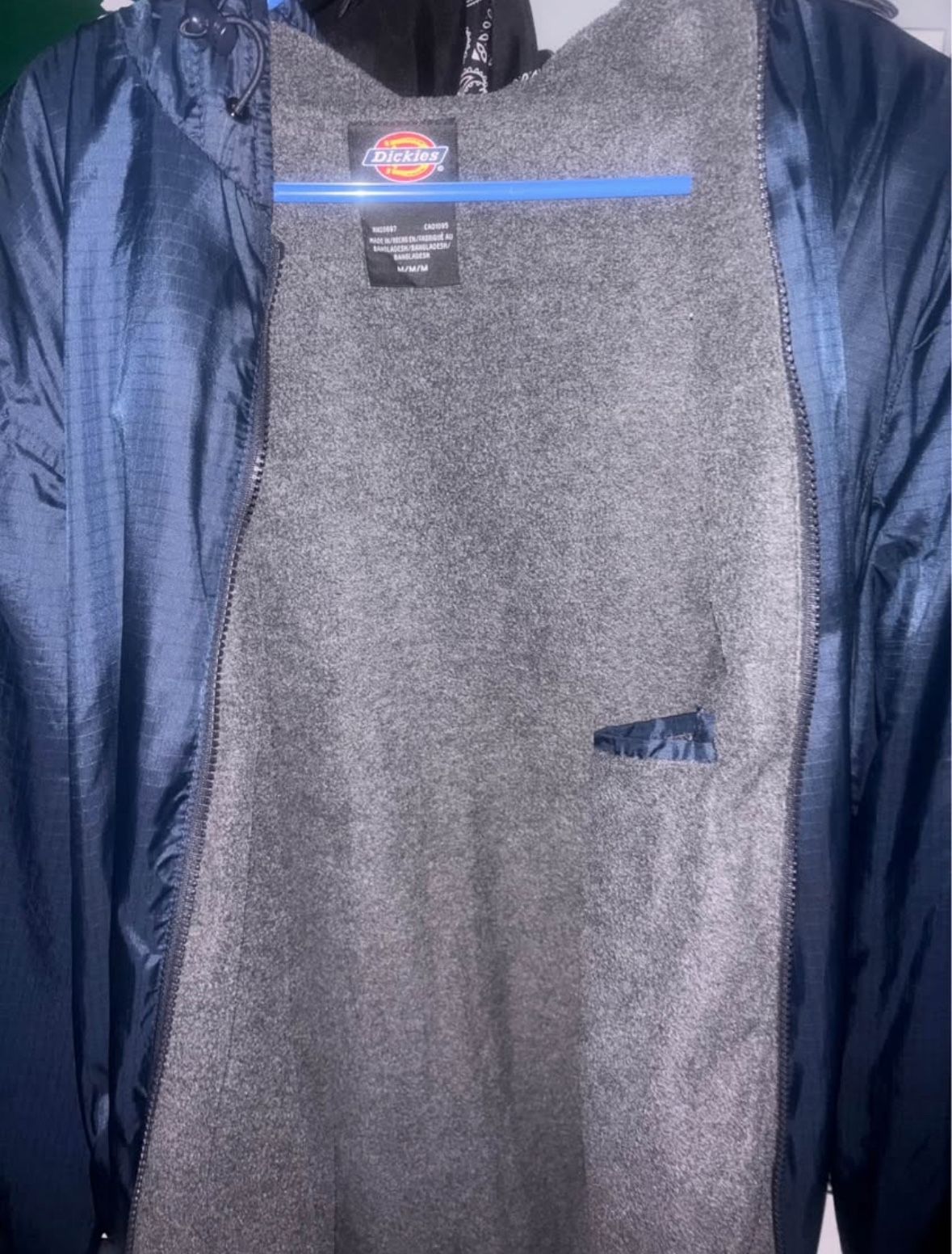 Blue Dickies Windbreaker Hoodie / Jacket