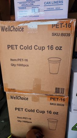 Clear cup 16 oz