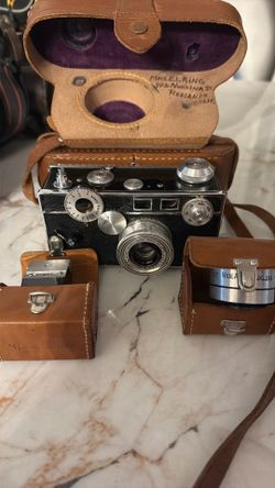 Vintage Argus Camera With Accessories