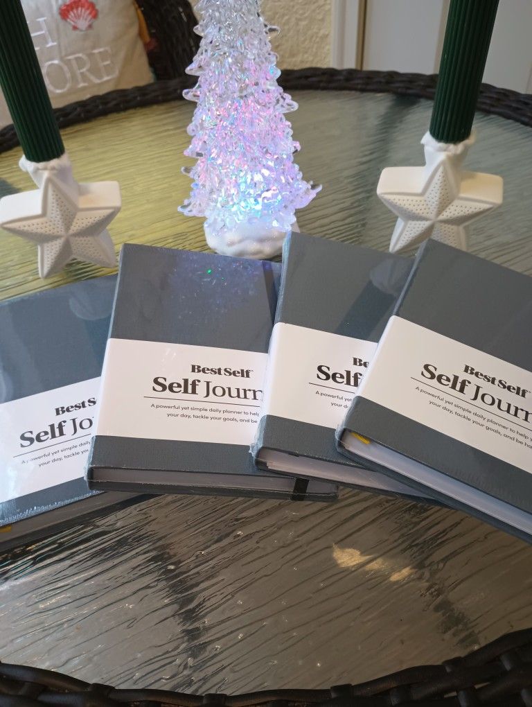 4 Self Help Journals - BRAND NEW