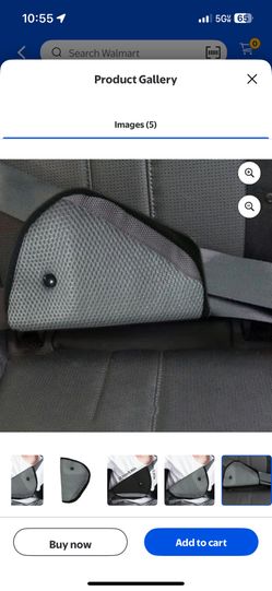  Seat Belt Cover Pad, Car Seat Belt Protector Adjuster, Seatbelt Positioning Clip for Comfortable & Safe Fit, Car Safety Strap Adjuster for Da