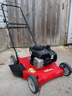 Hypertough 20" Inch Push Lawnmower With 125cc Briggs And Stratton Engine