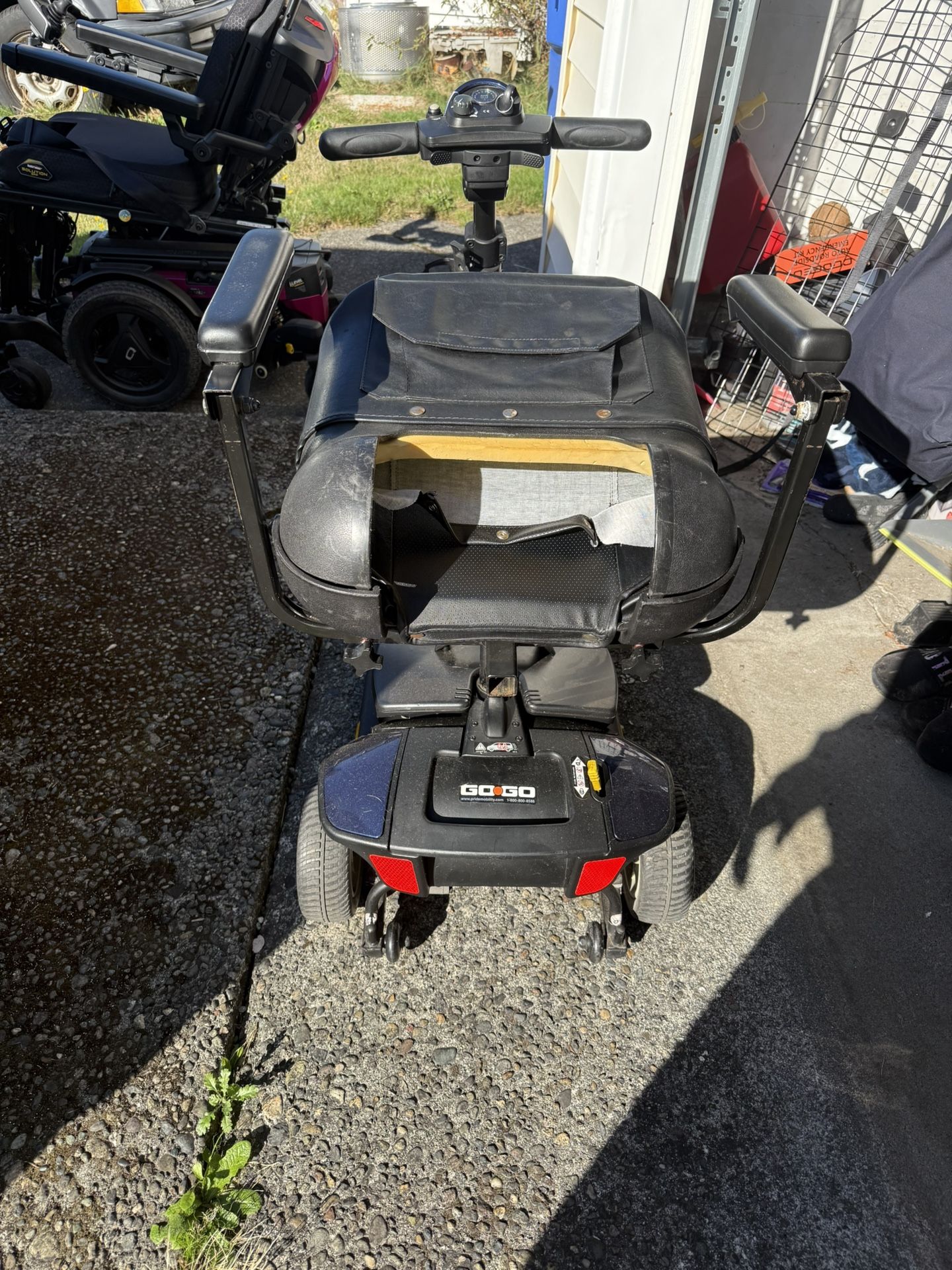 GoGo Pride scooter