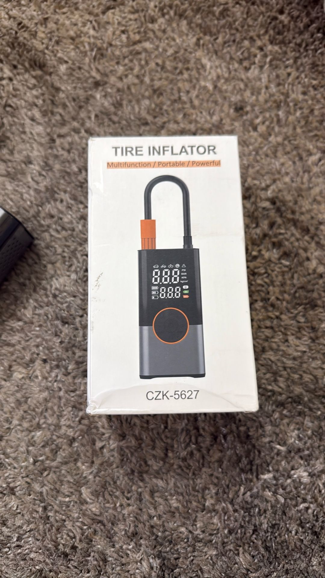 Tire Inflator Portable Air Compressor, 2X Faster Portable Air Compressor with 25000mAh Battery, 150PSI Cordless Air Pump for Car, Motorcycle, Bicycle
