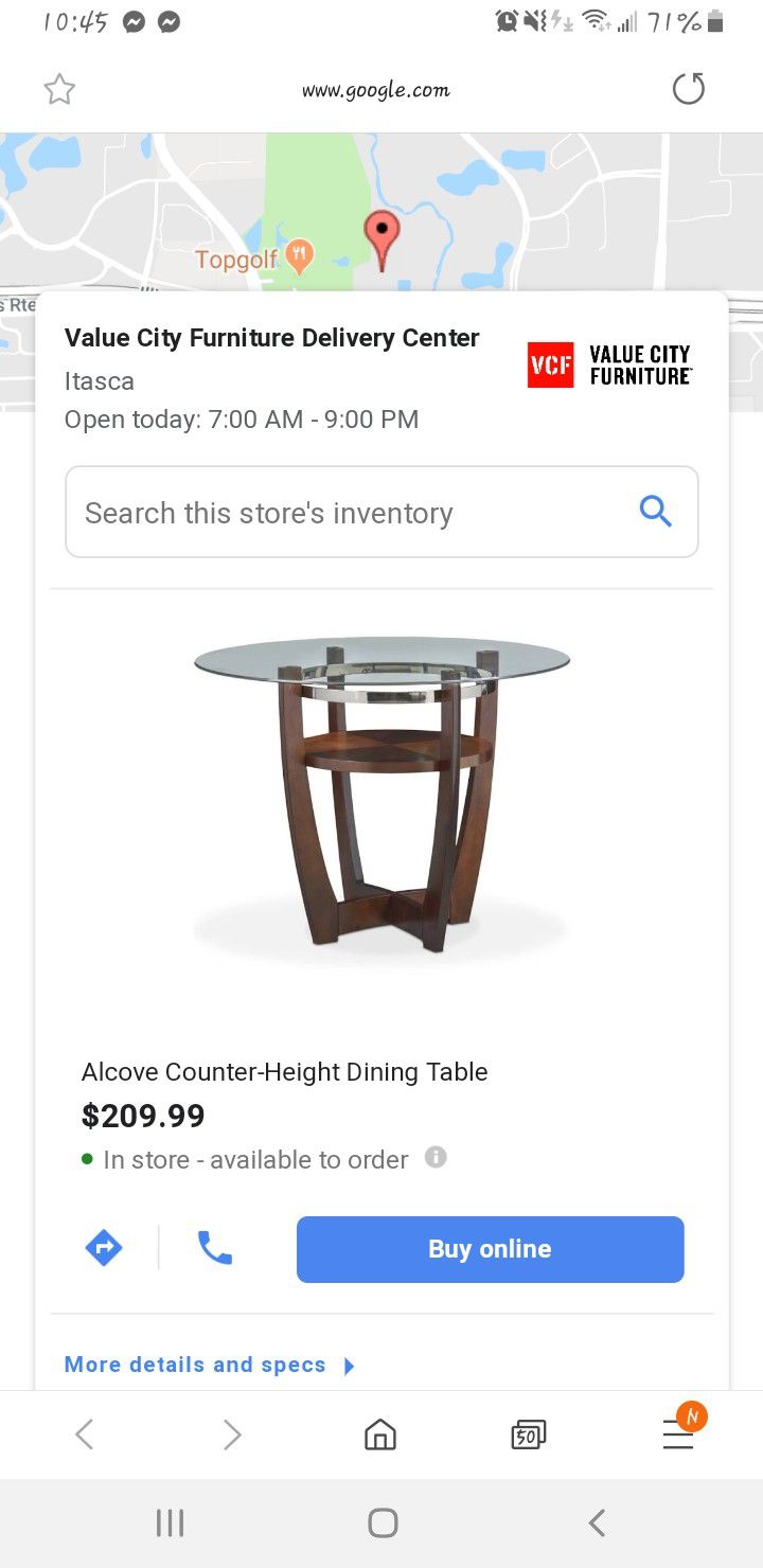 Breakfast or small dining table for sale...