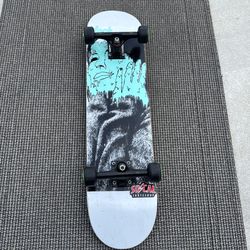 Black label skateboard