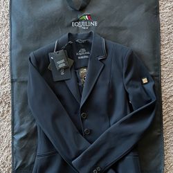 New Equiline Black Women’s Show Jacket