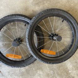 Burley Bike Trailer Push Button Wheels
