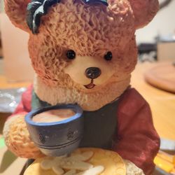 X-mas Mama Bear Figurine