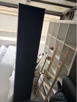 Black thin Bookshelf