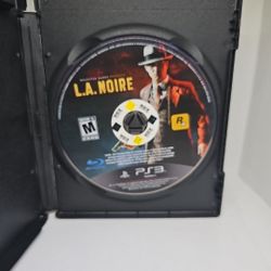 L.A. Noire PS3 (PlayStation 3, 2011) Disc/Gamestop Case Only!